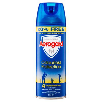 Aerogard Odourless Protection 300g