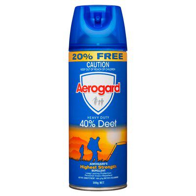 Aerogard超强长效型（含40%避蚊胺）气雾剂300克